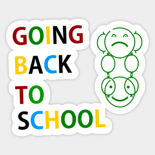 Going Back to School: Gear Up for Success in the Classroom/ at school Sticker